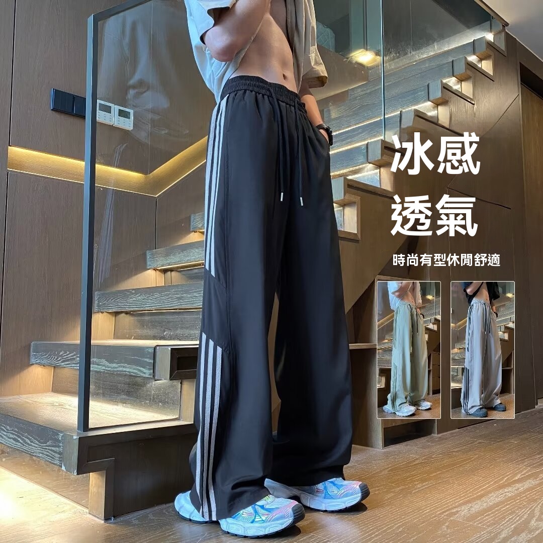 美式直筒休閒褲