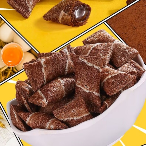 巧克力捲心酥