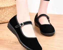 厚底舒適平底鞋